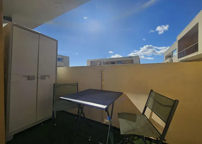 Lumineux Avec Balcon Exposé Sud, équipé Et Classé 2 étoiles. - Fr-1-553-139 Appartamento Balaruc-les-Bains